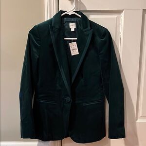 J.Crew Dark Green Blazer